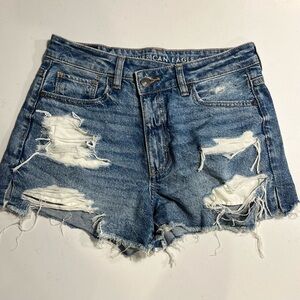American Eagle Crossover Jean Shorts